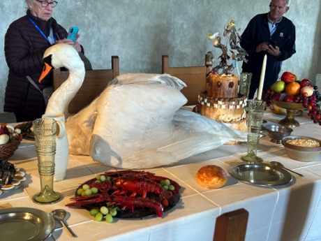 Kalmar Castle dining table decoration
